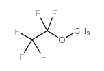 1,1,1,2,2-pentafluoro-2-methoxyethane Structure