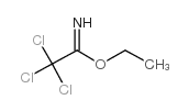 2,2,2-三氯乙酰亚胺酸乙酯结构式