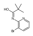 N-(3-bromopyridin-2-yl)-2,2-dimethylpropanamide结构式