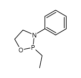 2-ethyl-3-phenyl-1,3,2-oxazaphospholidine结构式