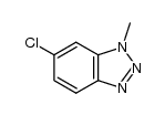 6-chloro-1-methylbenzotriazole Structure