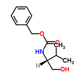 Cbz-D-Valinol结构式
