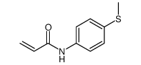 N-(4-methylsulfanylphenyl)prop-2-enamide Structure