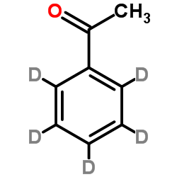 1-(苯基-D5)-乙酮结构式