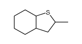 octahydro-2-methyl-benzo(b)thiophene Structure