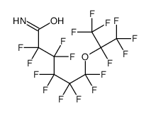 6-(HEPTAFLUOROISOPROPOXY)DECAFLUOROHEXANOAMIDE结构式
