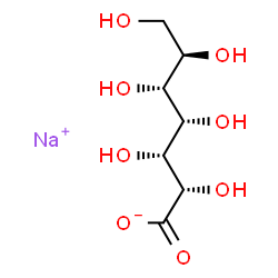 sodium D-glycero-D-ido-heptonate结构式