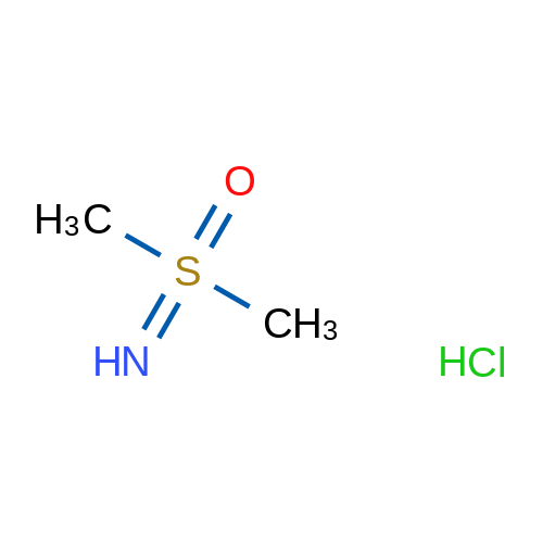 (S-methylsulfonimidoyl)methane hydrochloride Structure