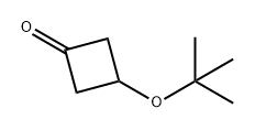 3-(叔-丁氧基)环丁酮结构式