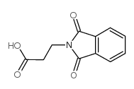 3-邻二甲酰亚氨基丙酸结构式
