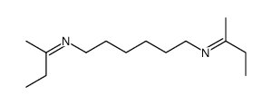 N,N'-Bis(1-methylpropylidene)-1,6-hexanediamine结构式
