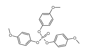 Tris-(4-methoxyphenyl) phosphate Structure