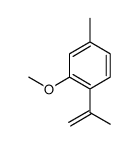 2-methoxy-4-methyl-1-prop-1-en-2-ylbenzene Structure