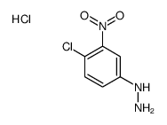 (4-chloro-3-nitrophenyl)hydrazine,hydrochloride Structure
