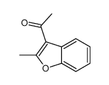 1-(2-methyl-1-benzofuran-3-yl)ethanone Structure