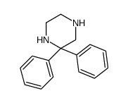 2,2-二苯基哌嗪结构式
