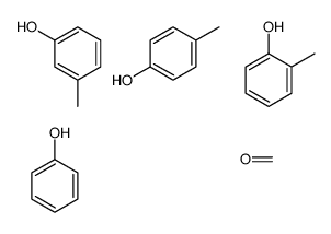 formaldehyde,2-methylphenol,3-methylphenol,4-methylphenol,phenol结构式