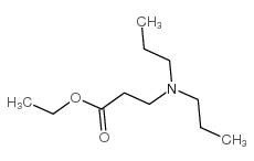 Ethyl N,N-dipropyl-beta-alaninate Structure