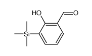 2-hydroxy-3-trimethylsilylbenzaldehyde Structure