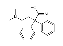 4-(dimethylamino)-2,2-diphenylbutanamide Structure