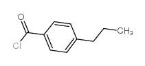 4-n-propylbenzoyl chloride structure
