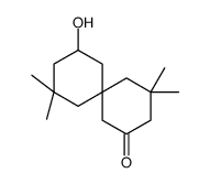 8-hydroxy-4,4,10,10-tetramethylspiro[5.5]undecan-2-one结构式