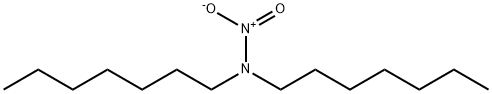 N-Heptyl-N-nitro-1-heptanamine结构式