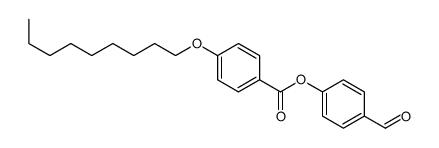 (4-formylphenyl) 4-nonoxybenzoate Structure