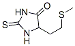 5-[2-(Methylthio)ethyl]-2-thioxo-4-imidazolidone Structure