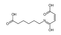 (Z)-6-(3-羧基丙烯酰胺)己酸结构式