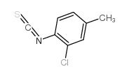 2-氯-4-甲基苯基异硫氰酸酯结构式