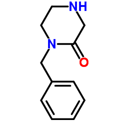 1-苄基-2-氧代哌嗪结构式