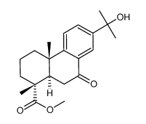 15-羟基-7-氧代去氢松香酸甲酯结构式