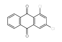 Anthraquinone, 1,3-dichloro- Structure