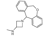 1-(6,11-dihydrobenzo[c][1]benzoxepin-11-yl)-N-methylazetidin-3-amine Structure