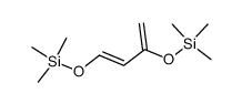 1,3-bis(trimethylsilyloxy)-1,3-butadiene Structure