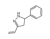 3-ethenyl-5-phenyl-4,5-dihydro-1H-pyrazole Structure