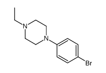 1-(4-溴苯基)-4-乙基哌嗪结构式
