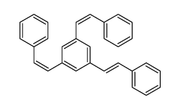 1,3,5-tris(2-phenylethenyl)benzene结构式