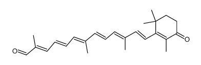 4-oxo-β-apo-12'-carotenal Structure