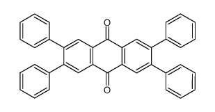 2,3,6,7-tetraphenyl-9,10-anthraquinone Structure