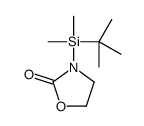 3-[tert-butyl(dimethyl)silyl]-1,3-oxazolidin-2-one结构式