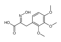 Oxim der 2,3,4-Trimethoxyphenylpyruvic acid结构式