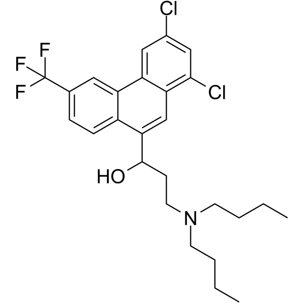 Halofantrine structure