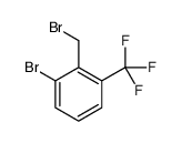 1-Bromo-2-(bromomethyl)-3-(trifluoromethyl)benzene Structure