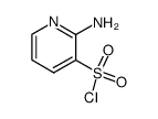 2-amino-pyridine-3-sulfonyl chloride Structure