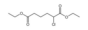 2-chloro-adipic acid diethyl ester结构式