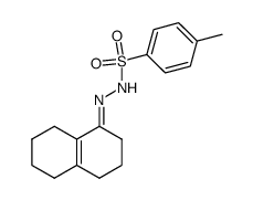 Bicyclo[4.4.0]dec-1(6)-en-2-one p-toluenesulfonylhydrazone Structure