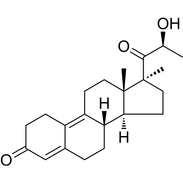 曲美孕酮结构式