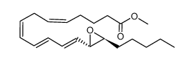 14,15-Leukotriene A4 methyl ester Structure